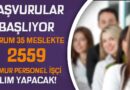 6 Kurumdan Alım Başvuruları Başladı! 35 Farklı Meslek İçin 2559 Memur ve İşçi Gerekiyor!