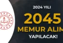 MEB, 2024’te 2445 Memur Alımı Gerçekleştirecek! Dolu ve Boş Kontenjanlar Liste Halinde