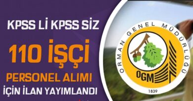 OGM 110 İşçi Alımı: KPSS ile veya KPSS’siz Fırsatlar!